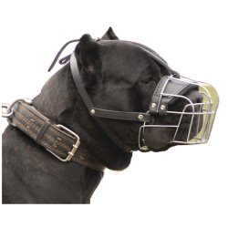 cage dog muzzle