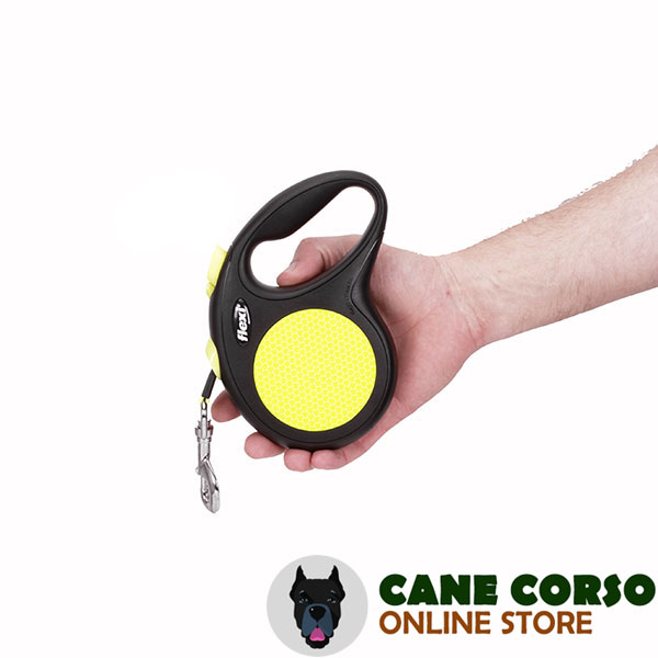 Total Safety Retractable Leash Neon Design for Walking