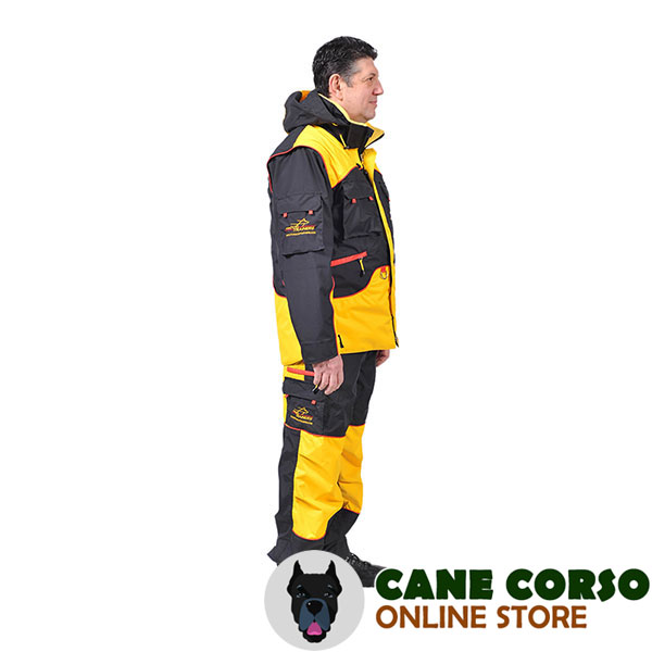 Handy Training Suit with Several Pockets