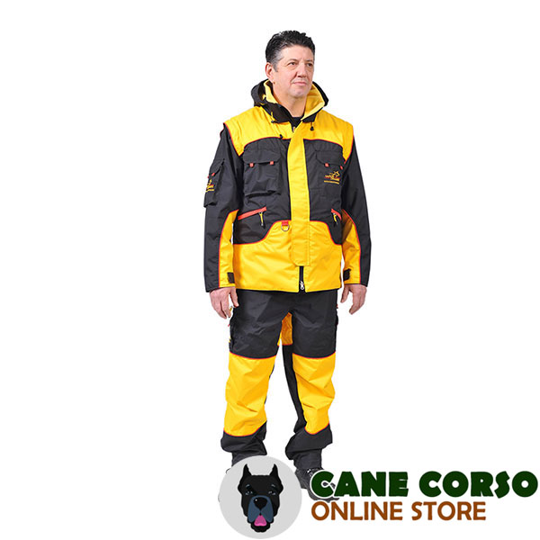 Dog Bite Suit of Wind Resistant Membrane Material for Training